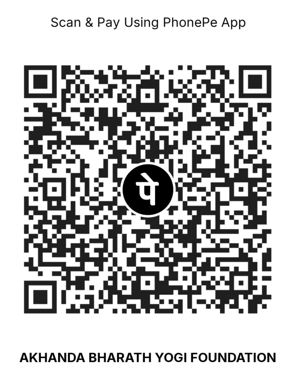 Scan to donate via UPI